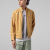 Jaket Kulit Pria Model Klasik Warna Kuning – Jaket Kulit Pria Kode JKT031