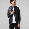 Jaket Kulit Pria Model Klasik Warna Hitam – Jaket Kulit Pria Kode JKT025