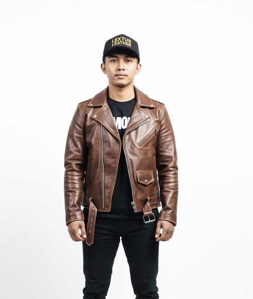 Jual Jaket Kulit di Subang - Bisa Custom Jaket Kulit Model & Ukuran Sendiri